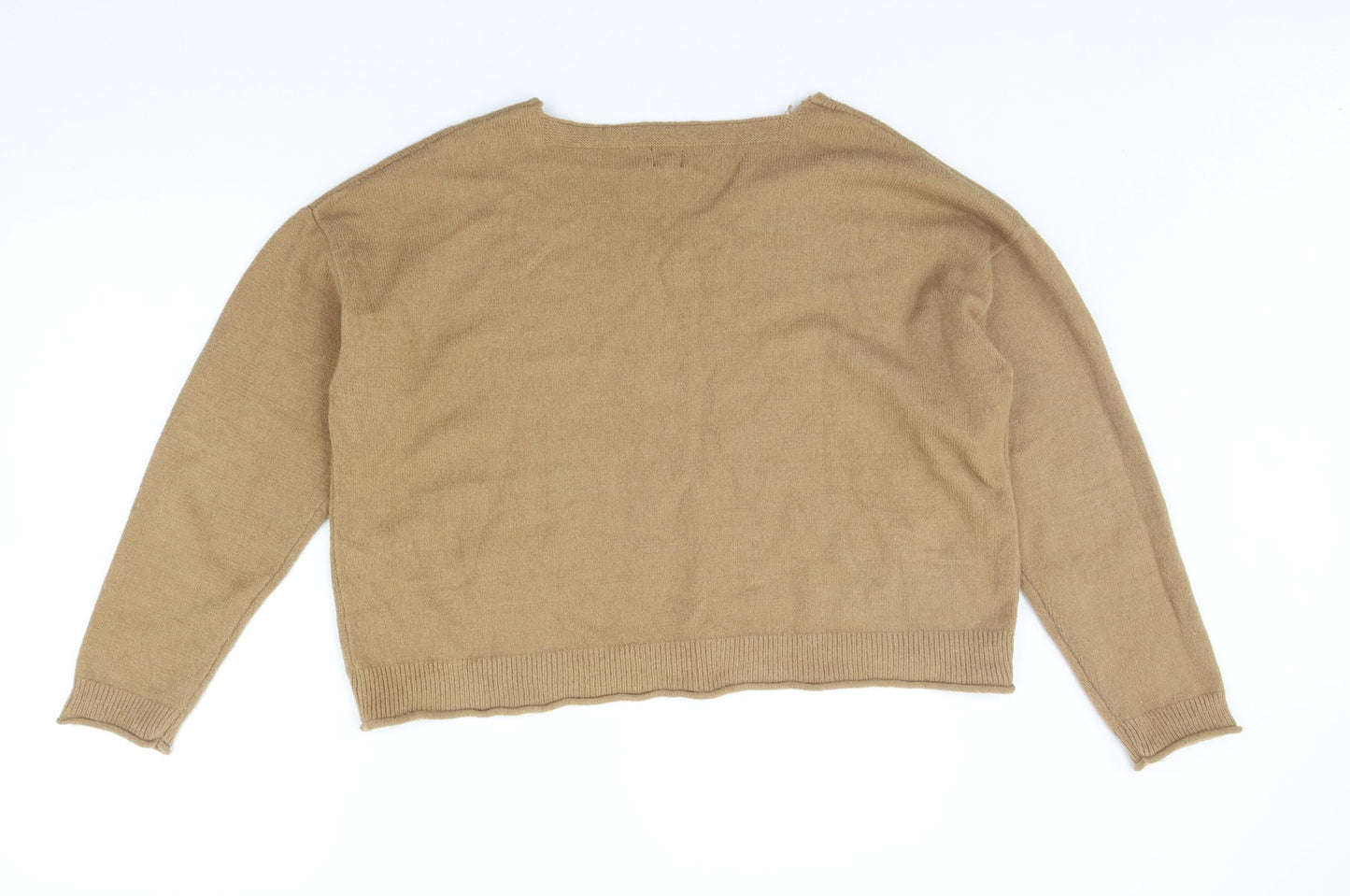 Womens UK Size 16 River Island Brown Pullover Jumper