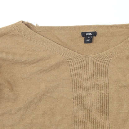 Womens UK Size 16 River Island Brown Pullover Jumper