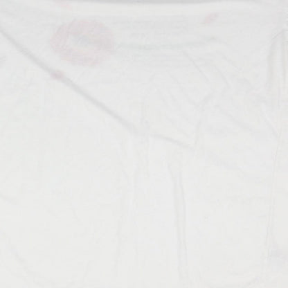 shhhhh Womens White   Basic T-Shirt One Size