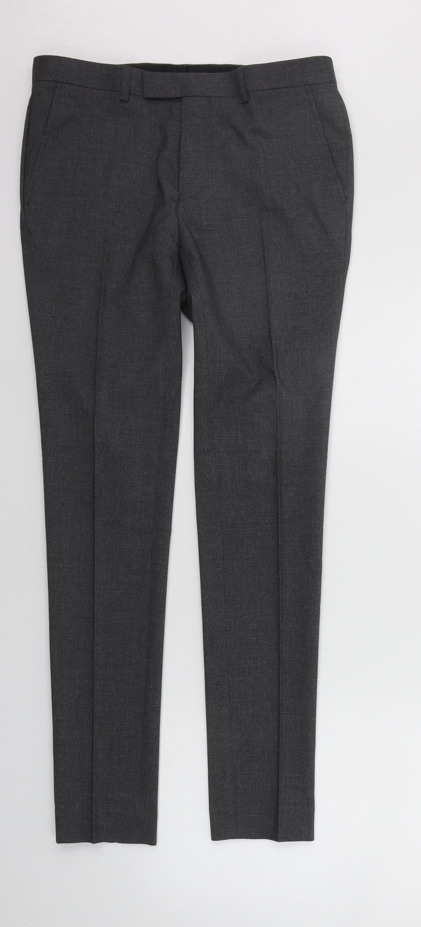 Womens UK Size 28 in ASOS Regular Fit  Grey Trousers