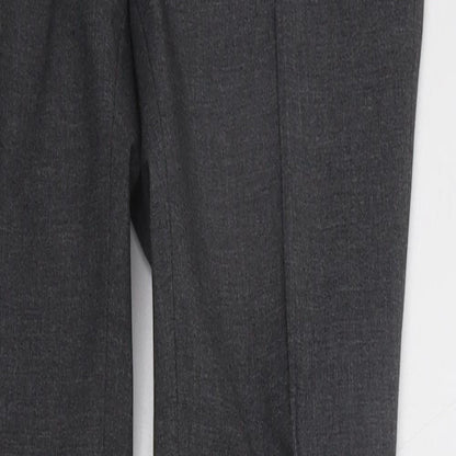 Womens UK Size 28 in ASOS Regular Fit  Grey Trousers