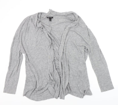 Womens UK Size M MNG Grey Cardigan Jumper