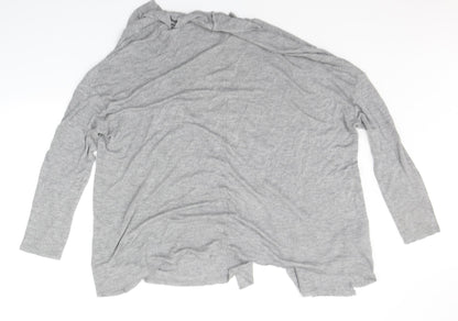 Womens UK Size M MNG Grey Cardigan Jumper