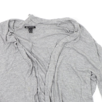 Womens UK Size M MNG Grey Cardigan Jumper