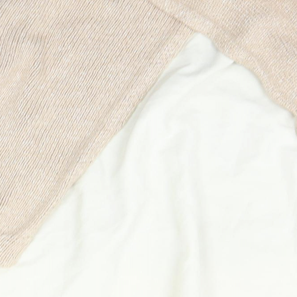 F&F Womens Gold   Pullover Jumper Size 8