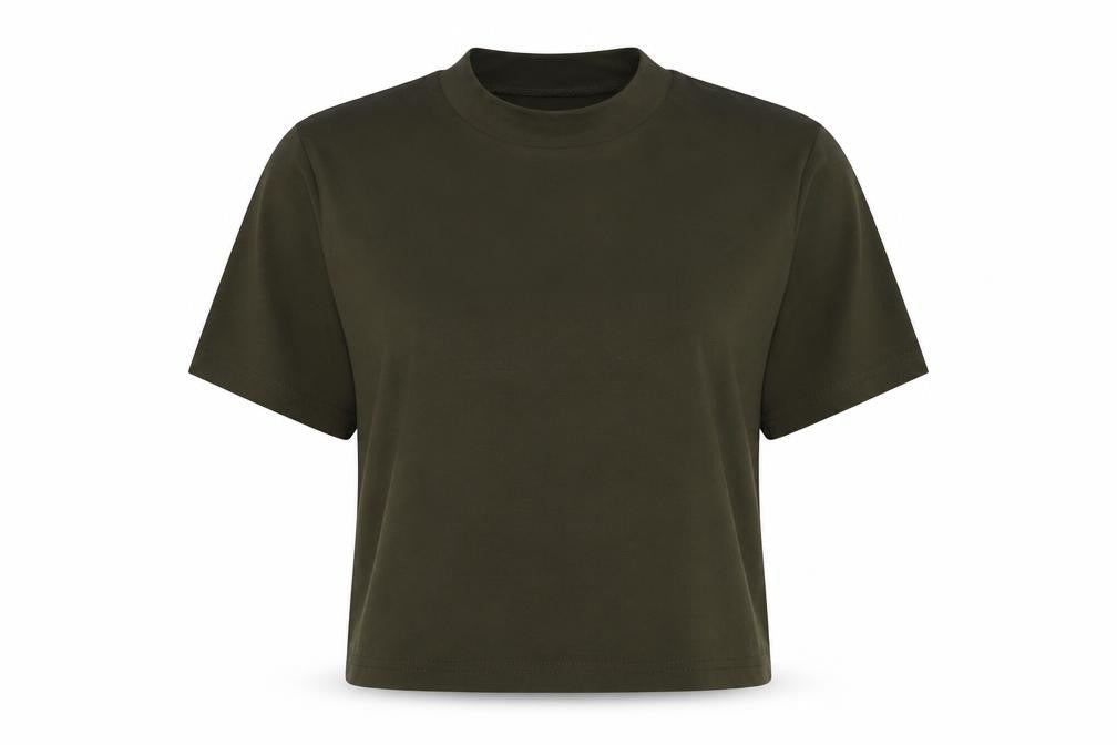 Womens UK Size M SheIn Green Basic T-Shirt