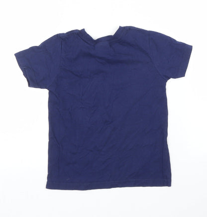 Port & Company Boys Blue   Basic T-Shirt Size 3 Years