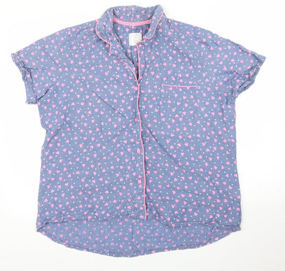 Matalan Womens Blue   Basic Blouse Size L  - PJ top