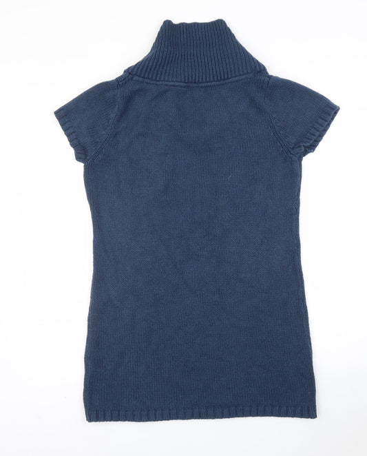 Womens UK Size M ESMARA Blue Tunic Jumper