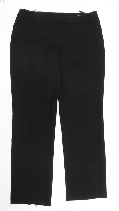 F&F Womens Black   Trousers  Size 14 L31 in