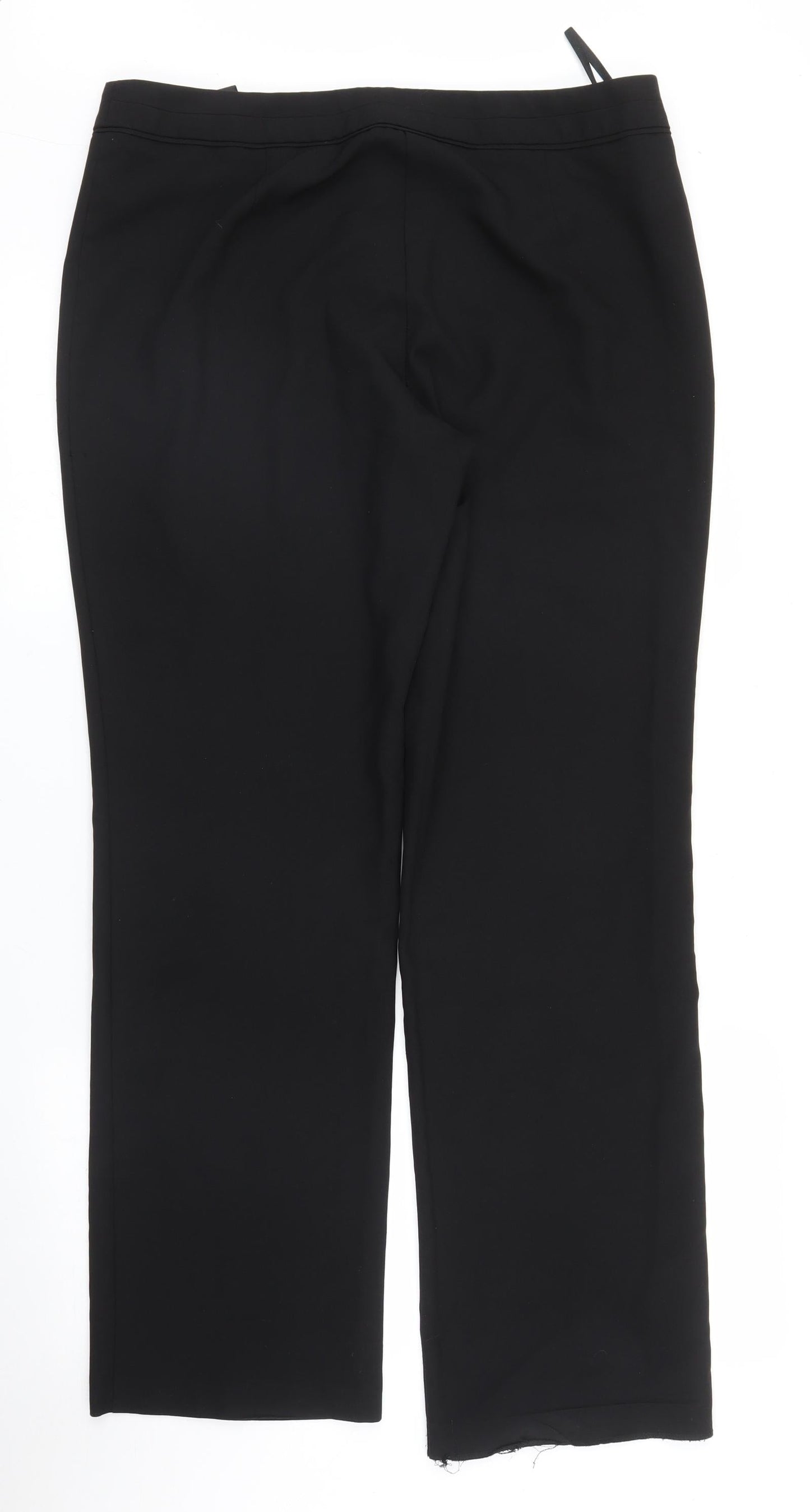 F&F Womens Black   Trousers  Size 14 L31 in