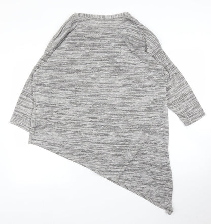 Womens UK Size 16 Quiz Grey Pullover Jumper
