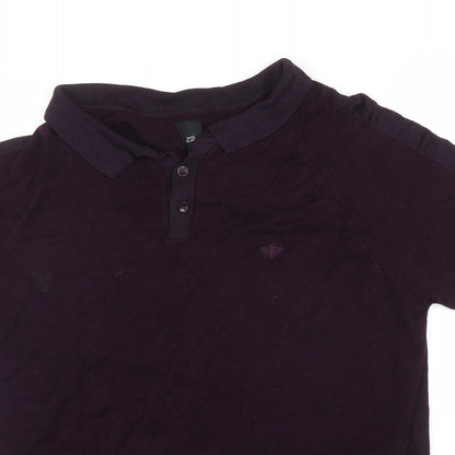 River Island Mens Purple    Polo Size XL