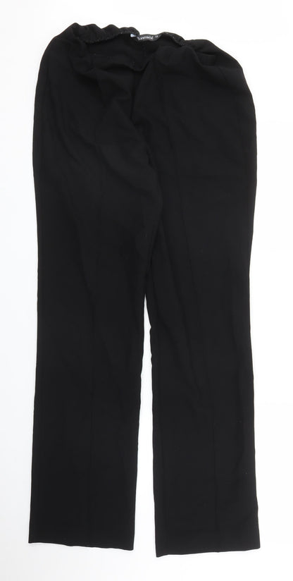 Bonmarché Womens Black   Trousers  Size 12 L31 in