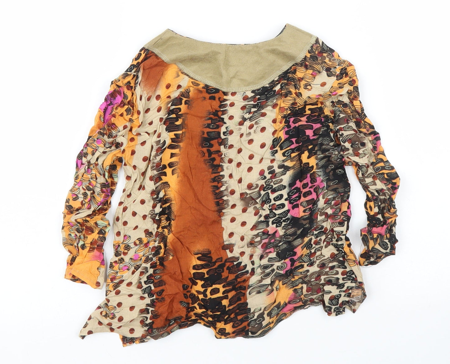 Pretend To Bee Girls Beige   Kimono Blouse Size 3 Years