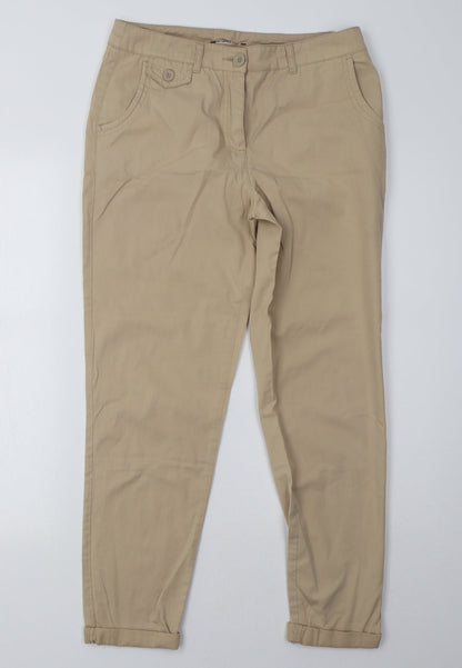 George Womens Beige   Trousers  Size 10 L29 in
