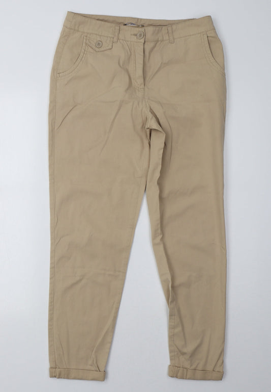 George Womens Beige   Trousers  Size 10 L29 in