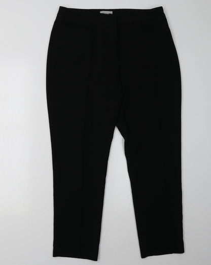 Womens UK Size 12 H&M Regular Fit  Black Trousers