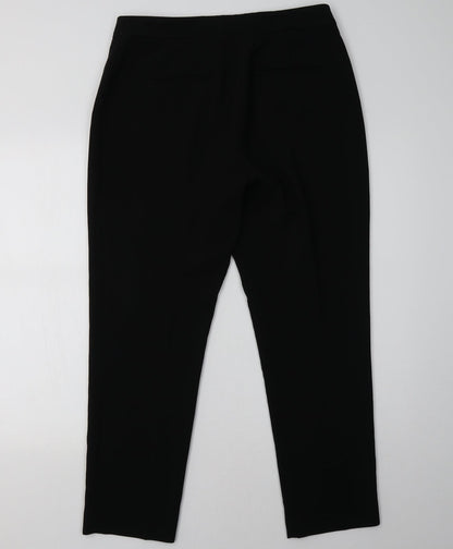 Womens UK Size 12 H&M Regular Fit  Black Trousers