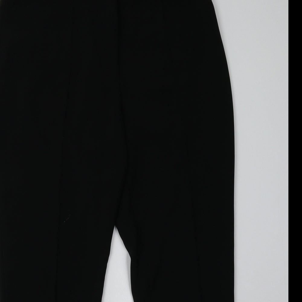 Womens UK Size 12 H&M Regular Fit  Black Trousers