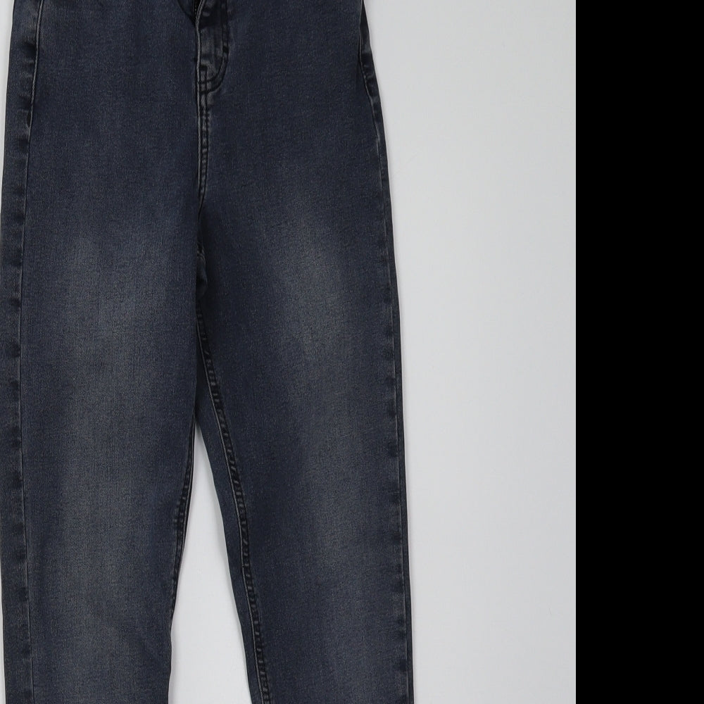 Topshop Womens Grey   Skinny Jeans Size 26 L32 in