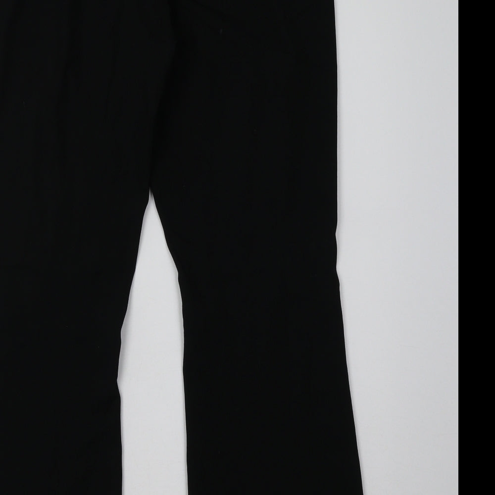 Womens UK Size 12 Marks and Spencer Regular Fit  Black Trousers
