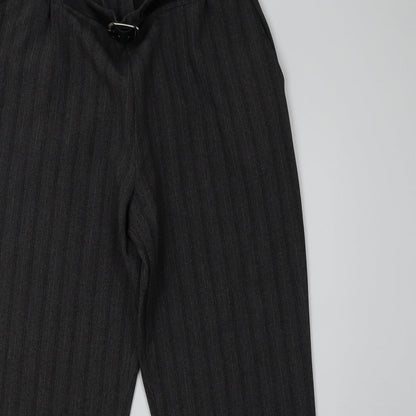 Womens UK Size 18 Preworn Regular Fit  Grey Trousers