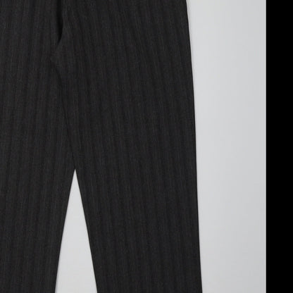 Womens UK Size 18 Preworn Regular Fit  Grey Trousers