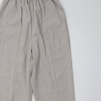 Womens UK Size 14 Joie De Vivre Regular Fit  Beige Trousers