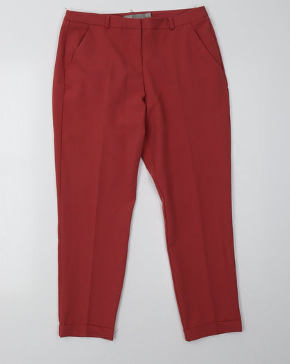 Womens UK Size 6 ASOS Regular Fit  Pink Trousers