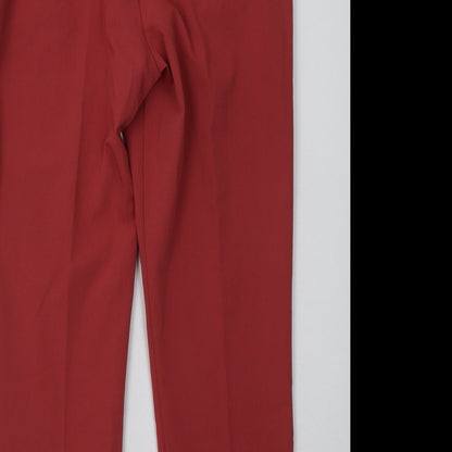 Womens UK Size 6 ASOS Regular Fit  Pink Trousers