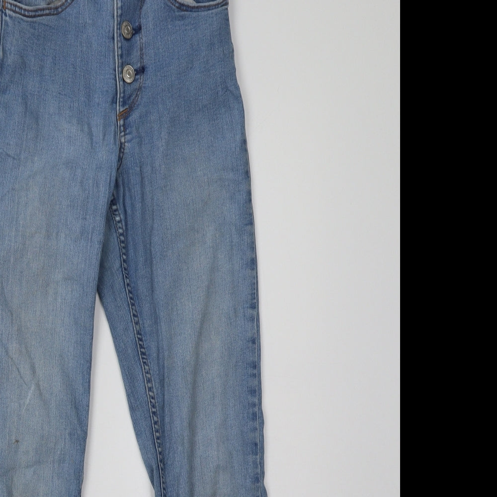 Womens UK Size 6 h&m Regular Fit Skinny Blue Jeans