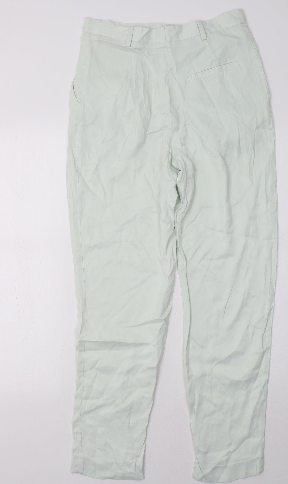 Womens UK Size 8 H&M Regular Fit  Green Trousers