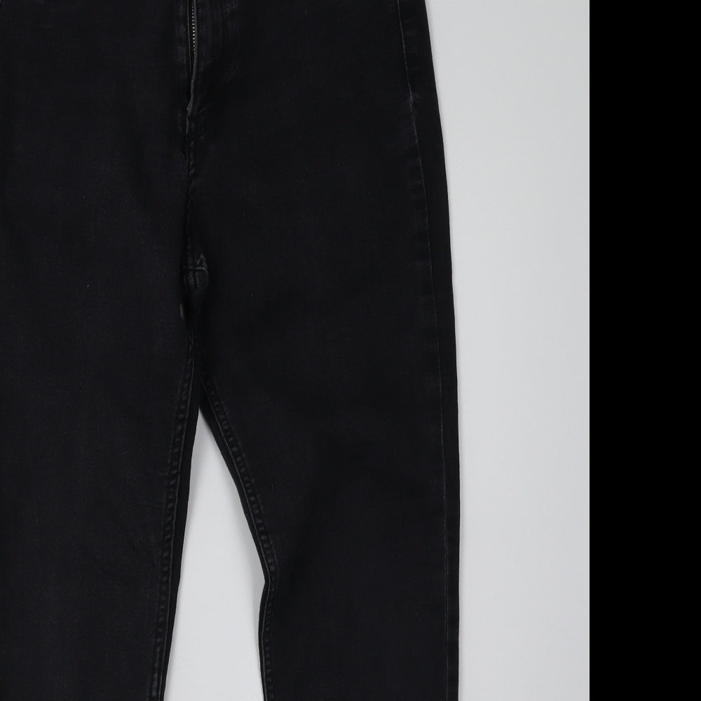 Womens UK Size 27 H&M Regular Fit Skinny Black Jeans