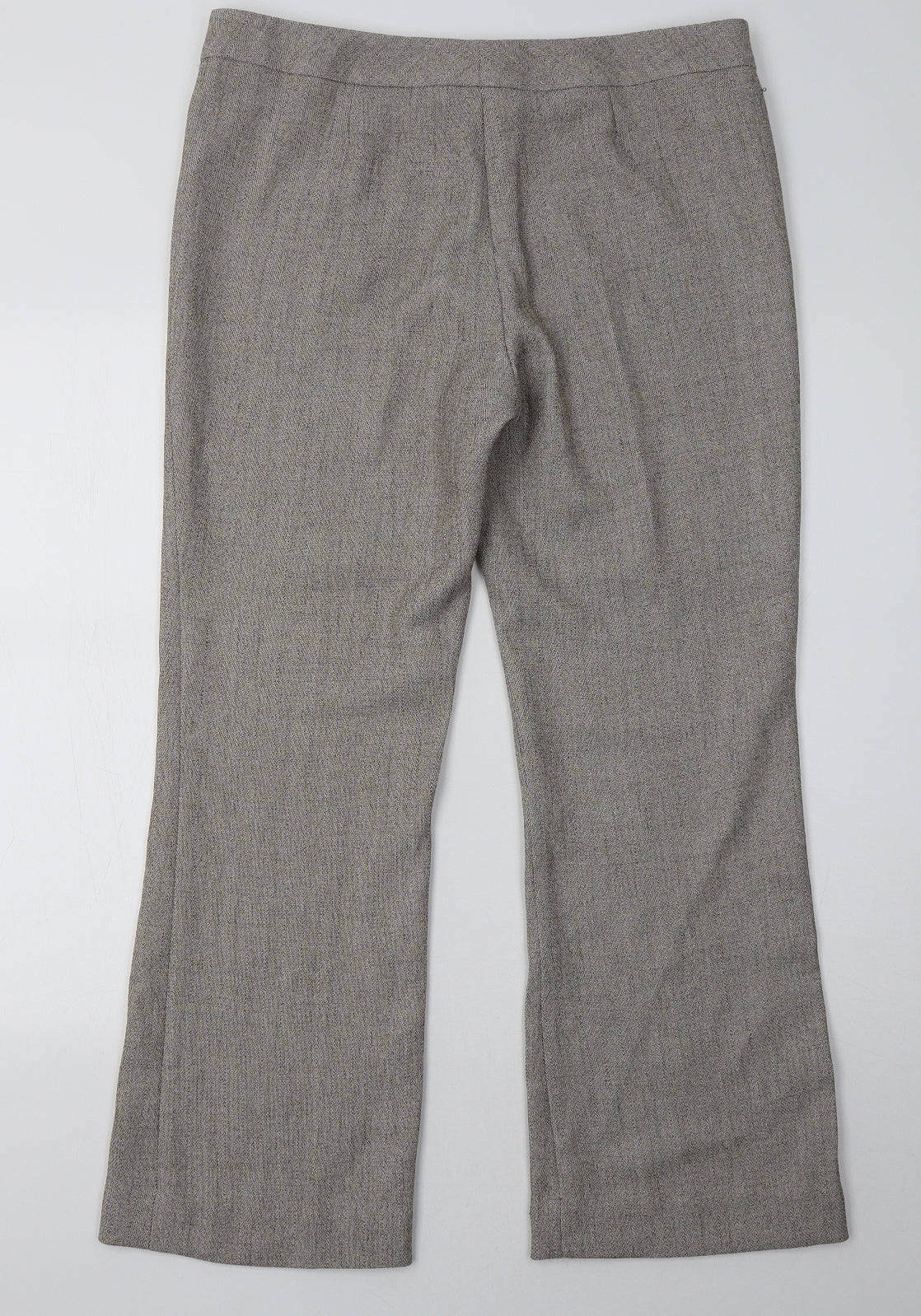 AMARANTO Womens Beige   Trousers  Size 14 L30 in