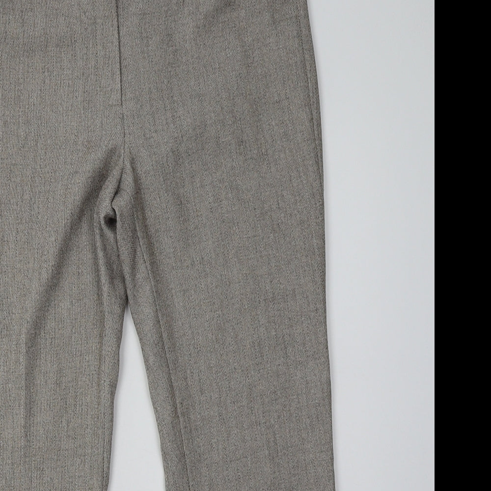 AMARANTO Womens Beige   Trousers  Size 14 L30 in