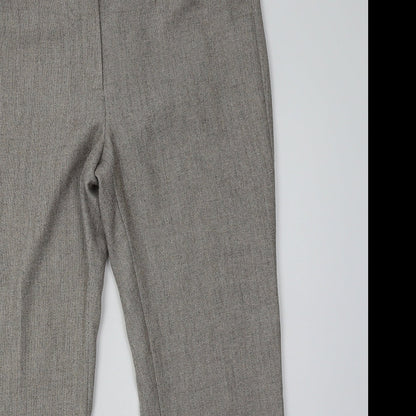 AMARANTO Womens Beige   Trousers  Size 14 L30 in