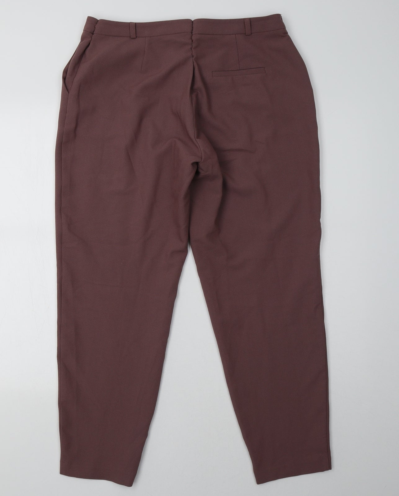 Womens UK Size 14 ASOS Regular Fit  Purple Trousers
