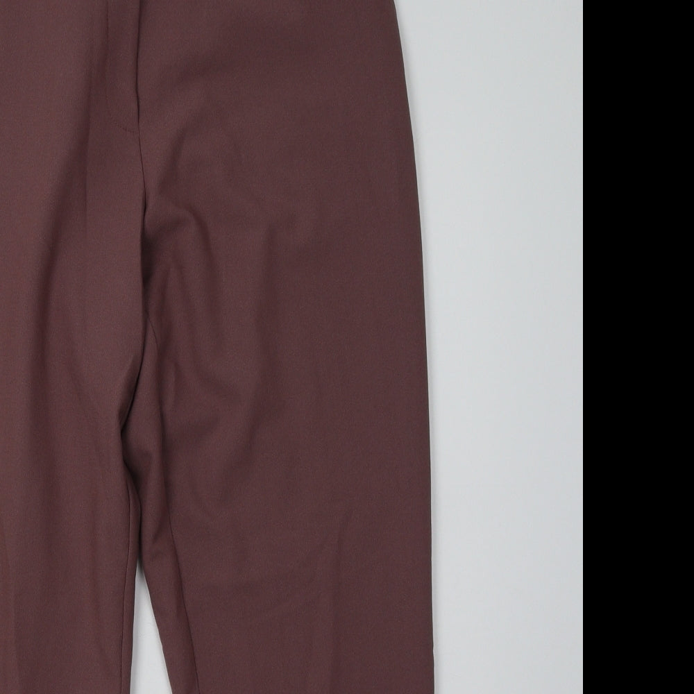 Womens UK Size 14 ASOS Regular Fit  Purple Trousers