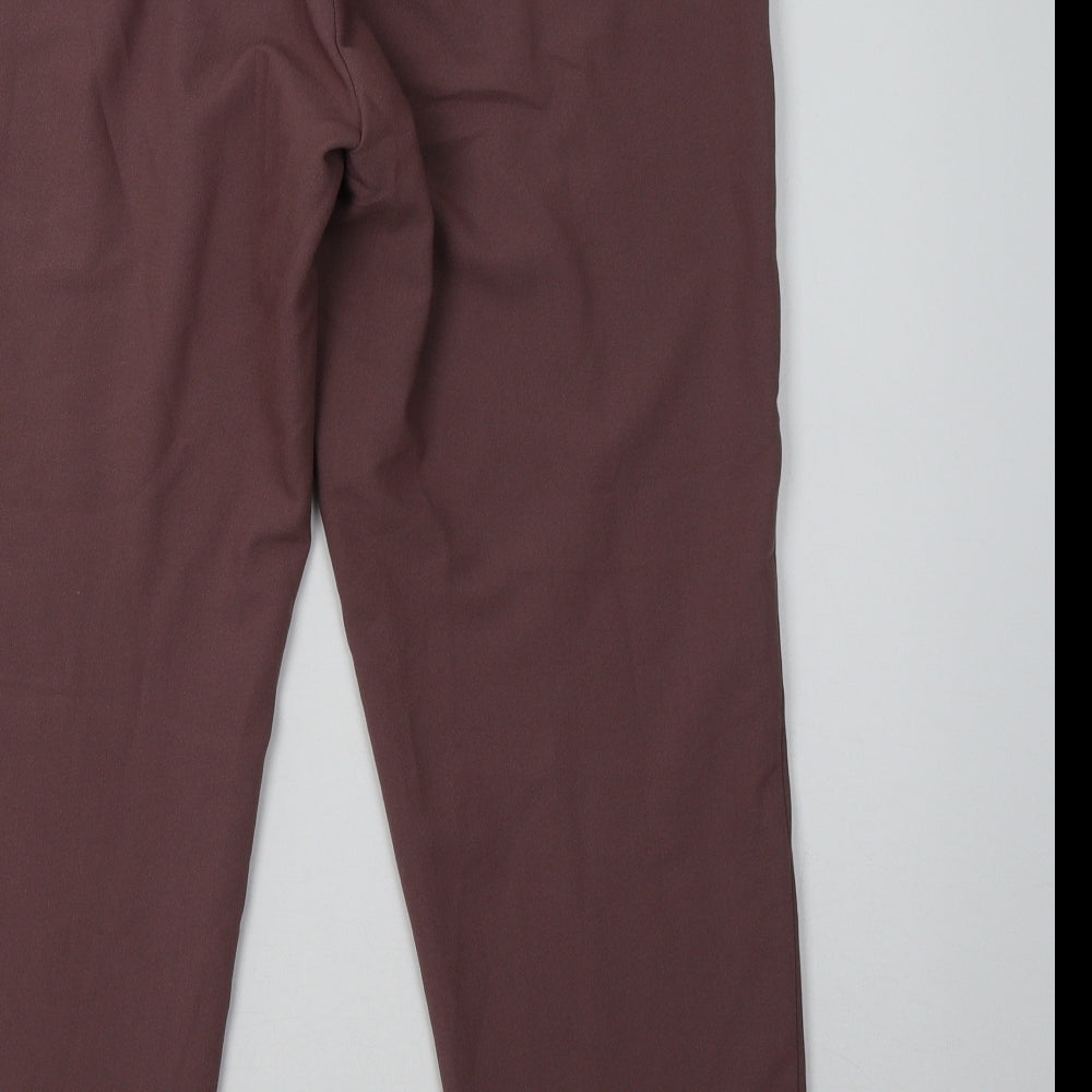 Womens UK Size 14 ASOS Regular Fit  Purple Trousers