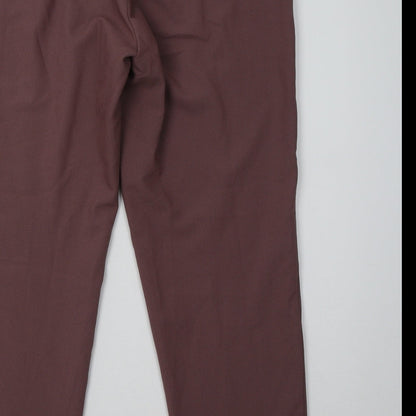 Womens UK Size 14 ASOS Regular Fit  Purple Trousers