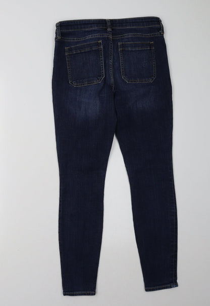 Gap Womens Blue  Denim Skinny Jeans Size 26 L28 in