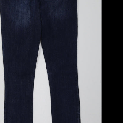 Gap Womens Blue  Denim Skinny Jeans Size 26 L28 in