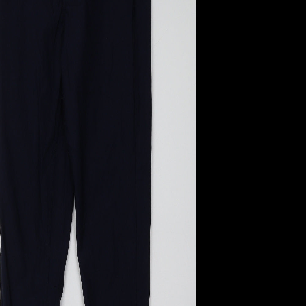 Womens UK Size 10 H&M Regular Fit  Blue Trousers
