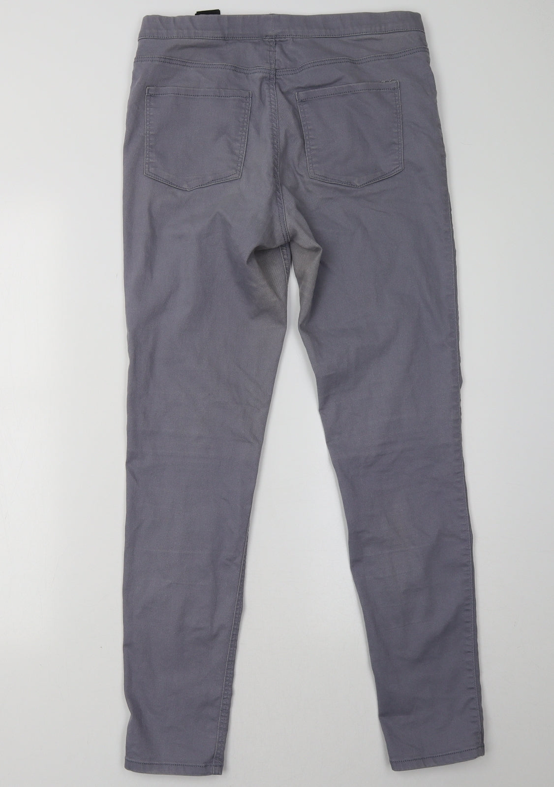 Womens UK Size 10 H&M Regular Fit Jegging Purple Trousers