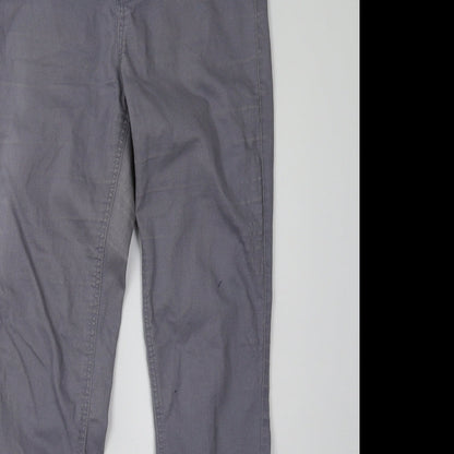 Womens UK Size 10 H&M Regular Fit Jegging Purple Trousers