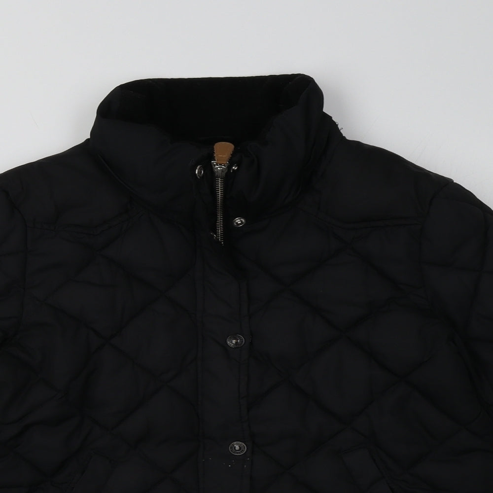 Womens UK Size 8 H&M Black Jacket