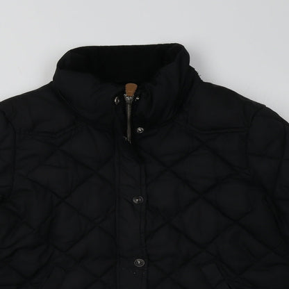 Womens UK Size 8 H&M Black Jacket