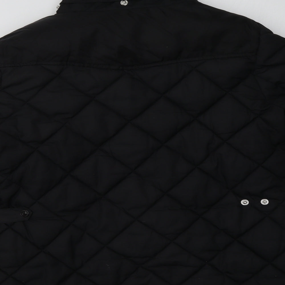 Womens UK Size 8 H&M Black Jacket