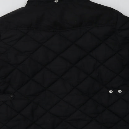 Womens UK Size 8 H&M Black Jacket